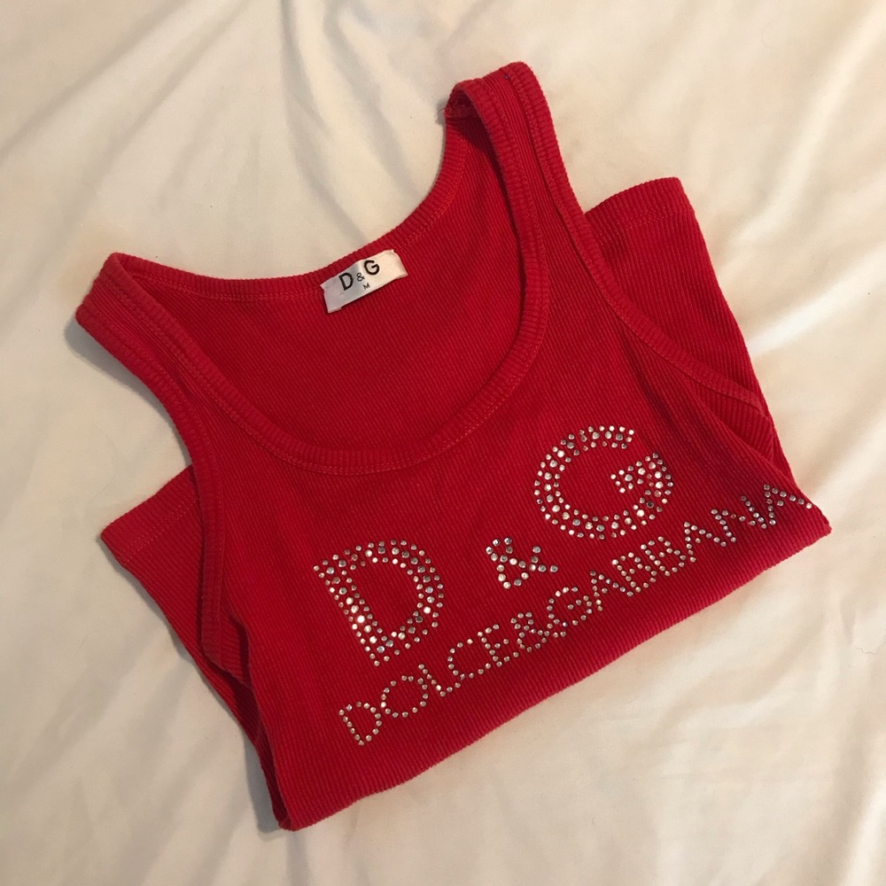 Dolce & Gabbana cropped tank top